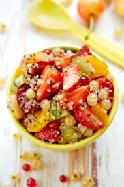 Honey Lime Quinoa Salad