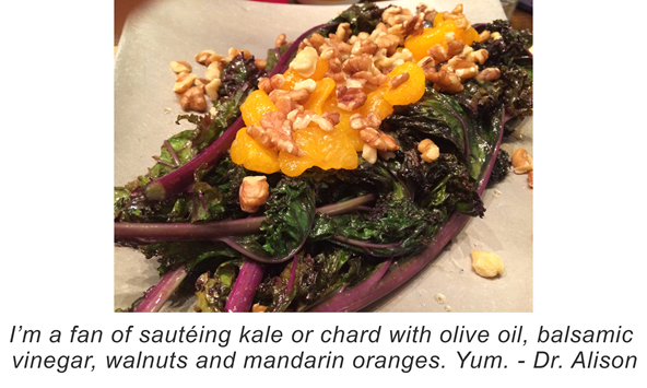 Mandarin Sautéed Kale