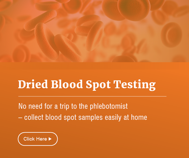 No need for a trip to the phlebotomist - collect bloodspot samples easily at home