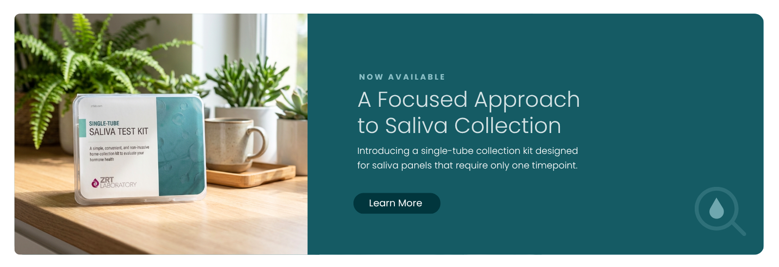 Single-Tube Saliva Collection Kit Now Available